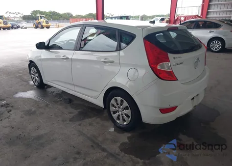 2016 Hyundai Accent Se z USA, uszkodzony, nr VIN KMHCT5AE5GU259559